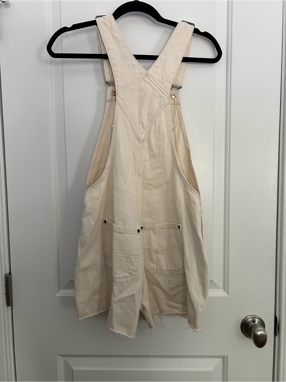 Old Navy White Cream Overalls NWT - Picture 4 of 4